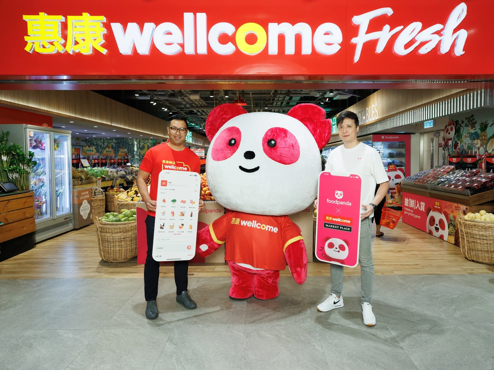 Wellcome and Market Place are now on  foodpanda Hong Kong