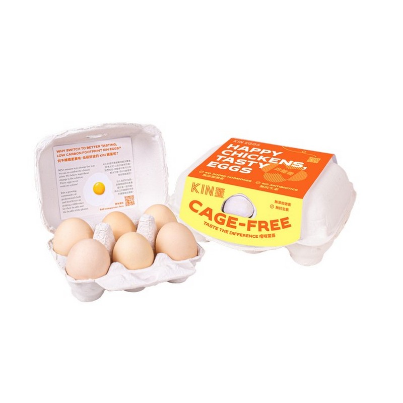 Kin Cage Free Eggs 6PC